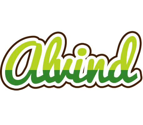 Alvind golfing logo