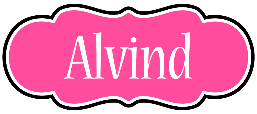 Alvind invitation logo