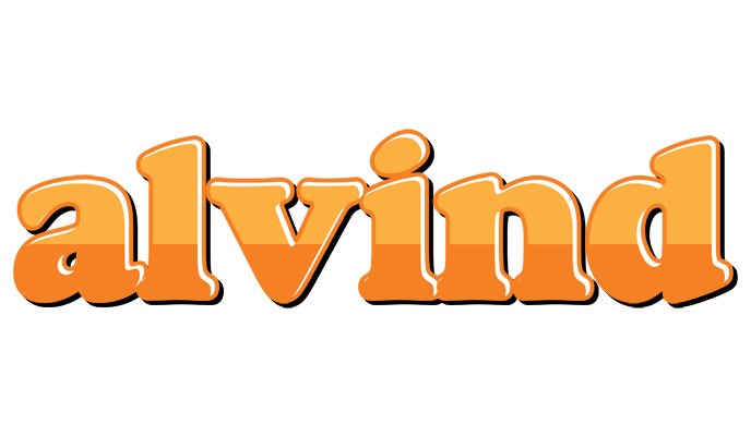 Alvind orange logo