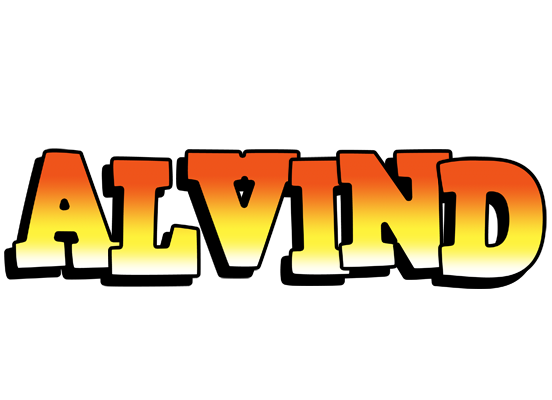 Alvind sunset logo