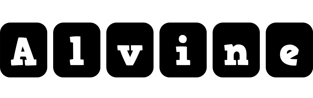 Alvine box logo