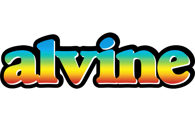 Alvine color logo