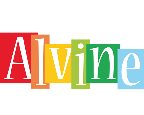 Alvine colors logo