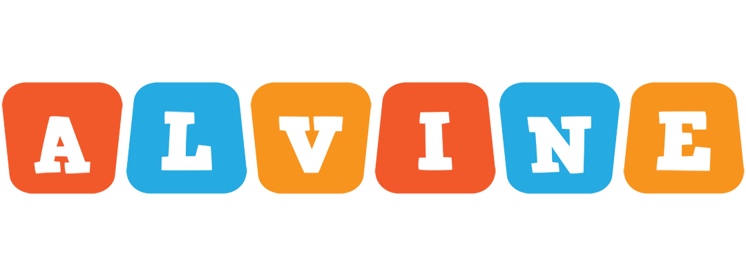Alvine comics logo