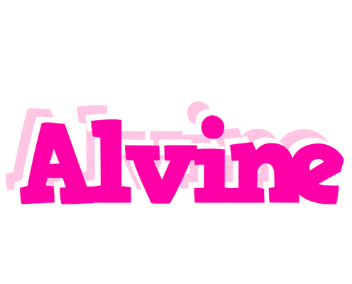 Alvine dancing logo