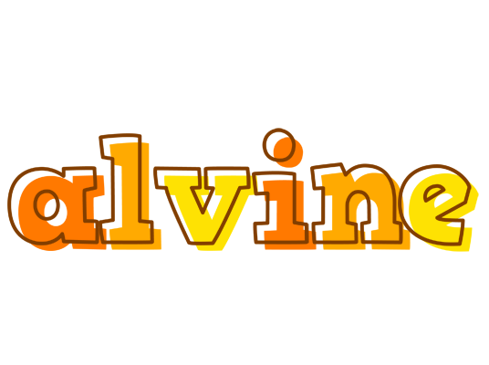 Alvine desert logo