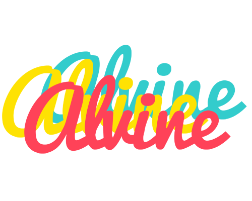 Alvine disco logo