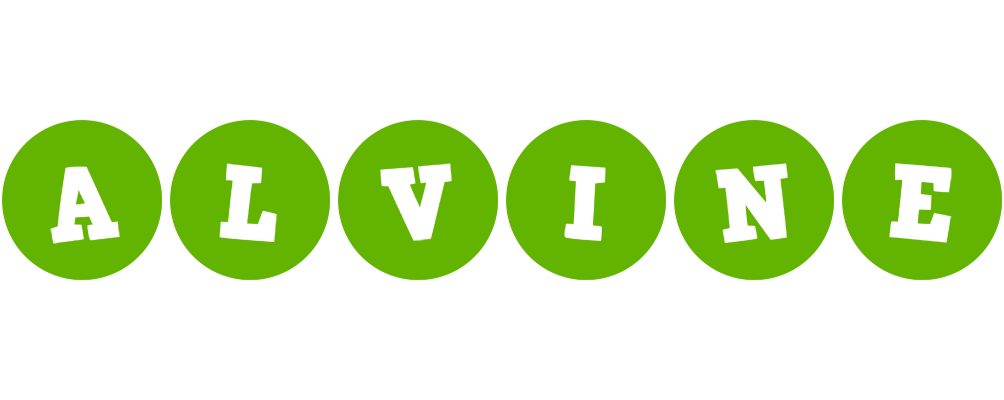 Alvine games logo