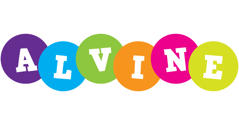 Alvine happy logo