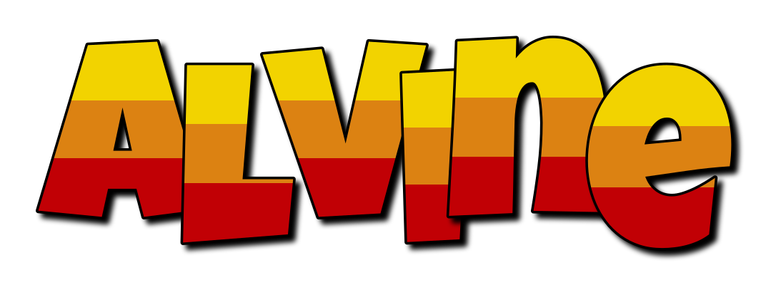 Alvine jungle logo