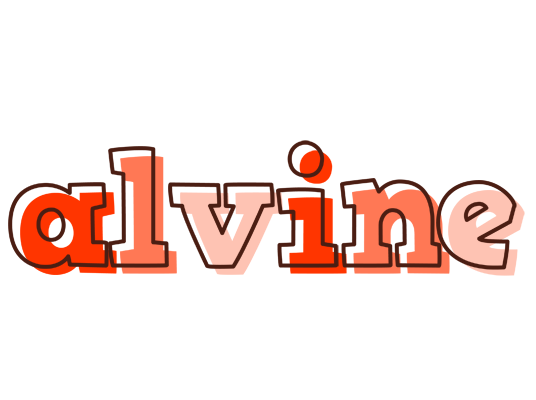 Alvine paint logo