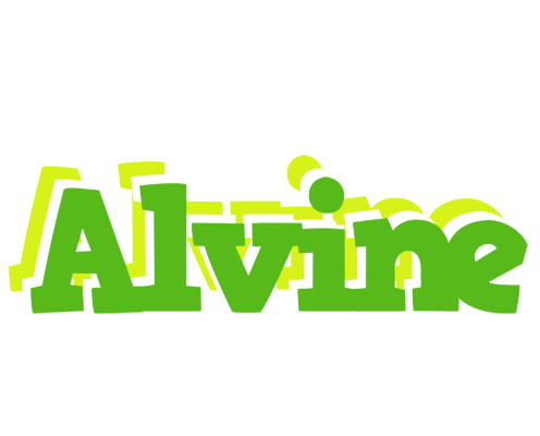 Alvine picnic logo