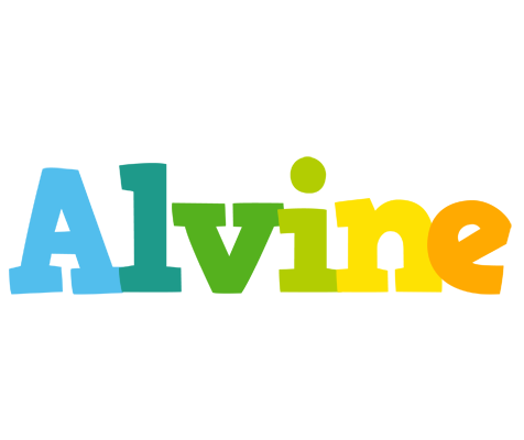 Alvine rainbows logo