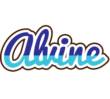 Alvine raining logo