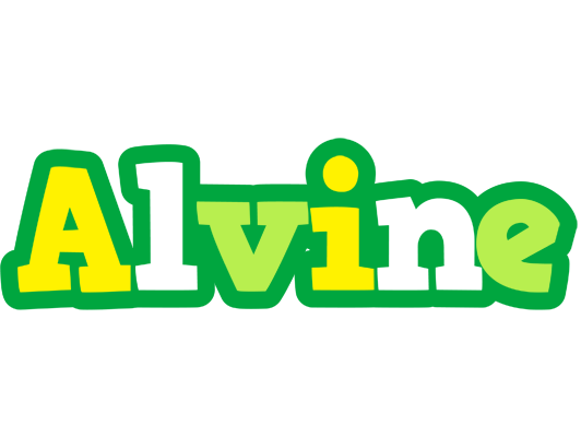 Alvine soccer logo