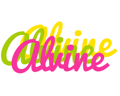 Alvine sweets logo