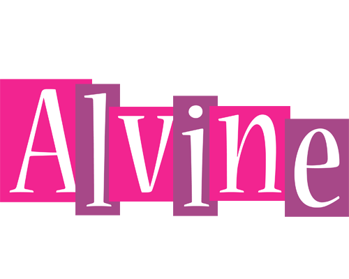Alvine whine logo