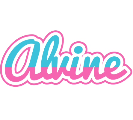 Alvine woman logo