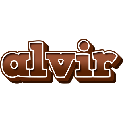 Alvir brownie logo