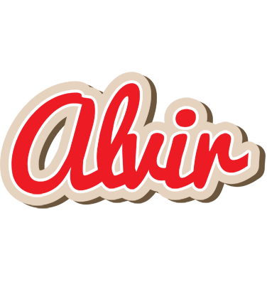 Alvir chocolate logo