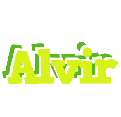 Alvir citrus logo