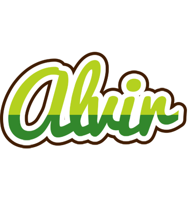Alvir golfing logo