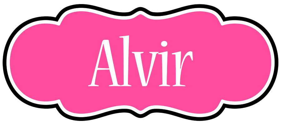 Alvir invitation logo