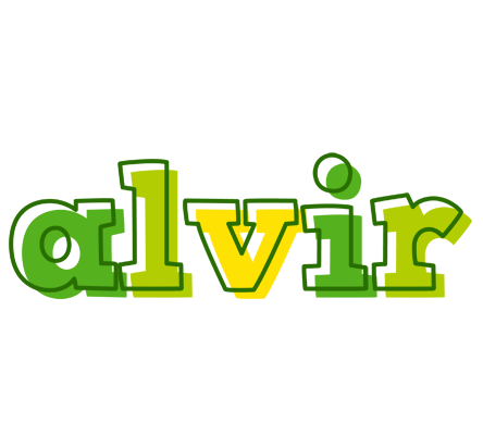 Alvir juice logo