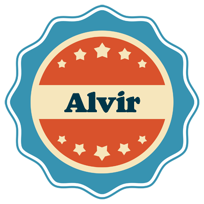 Alvir labels logo