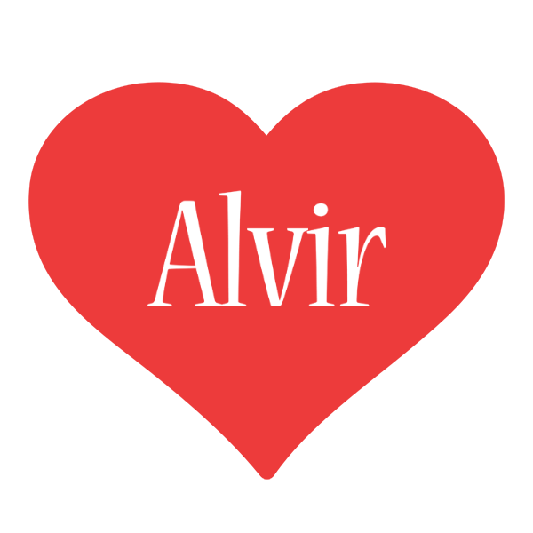 Alvir love logo