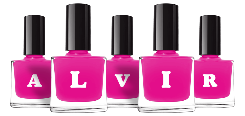 Alvir nails logo