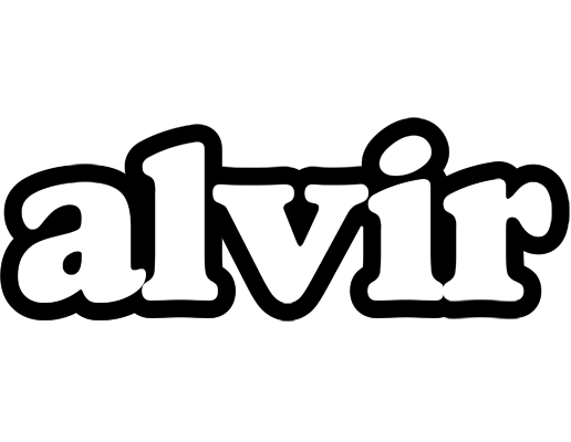 Alvir panda logo