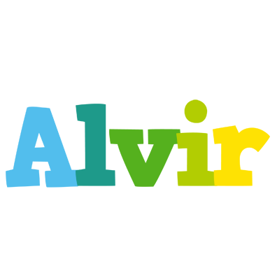 Alvir rainbows logo