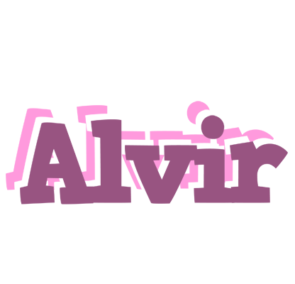 Alvir relaxing logo