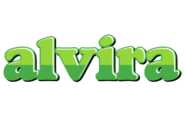Alvira apple logo