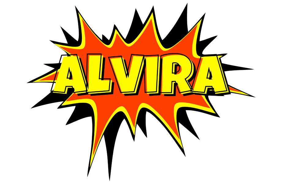 Alvira bazinga logo
