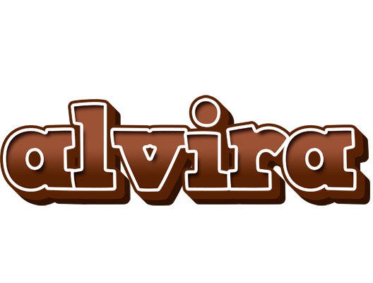 Alvira brownie logo