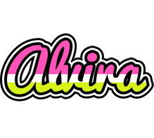 Alvira candies logo