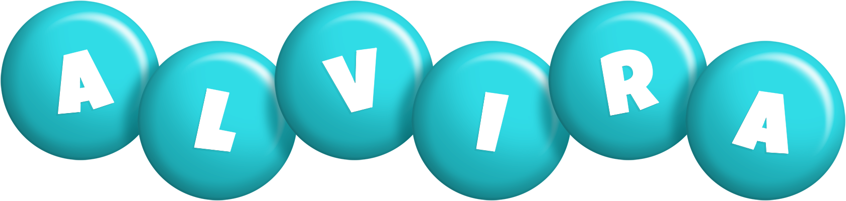 Alvira candy-azur logo