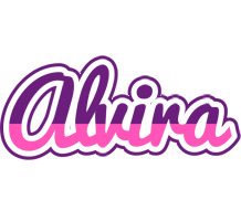 Alvira cheerful logo