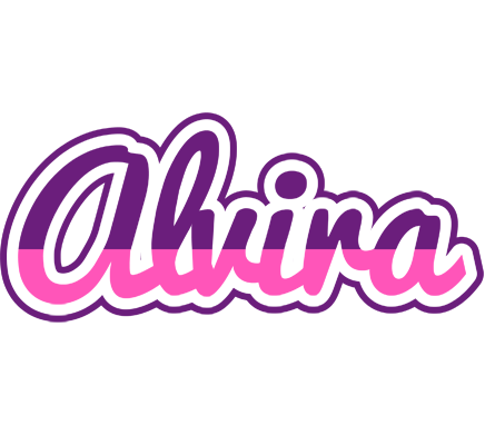 Alvira cheerful logo