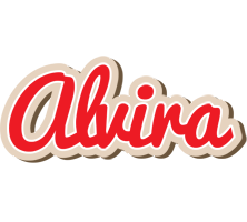 Alvira chocolate logo