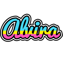 Alvira circus logo