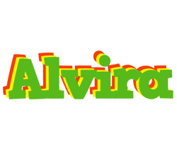 Alvira crocodile logo