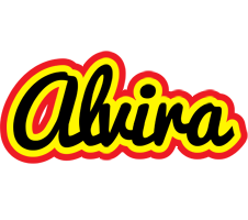 Alvira flaming logo