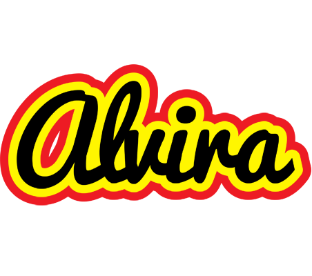 Alvira flaming logo