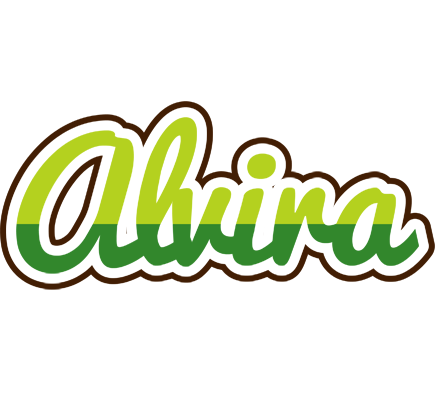 Alvira golfing logo