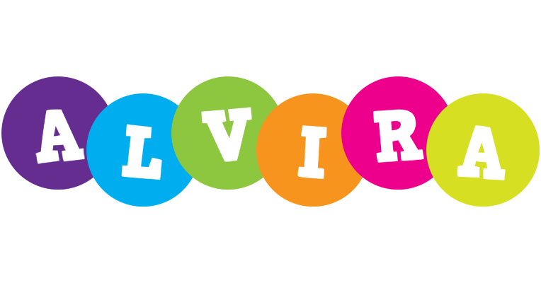 Alvira happy logo