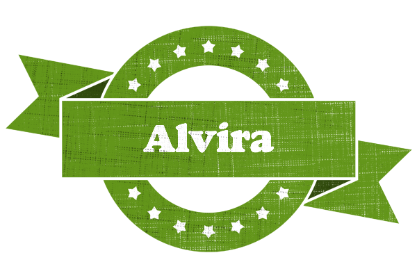 Alvira natural logo