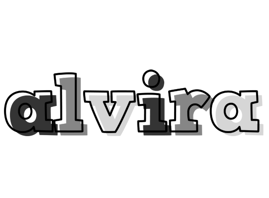 Alvira night logo